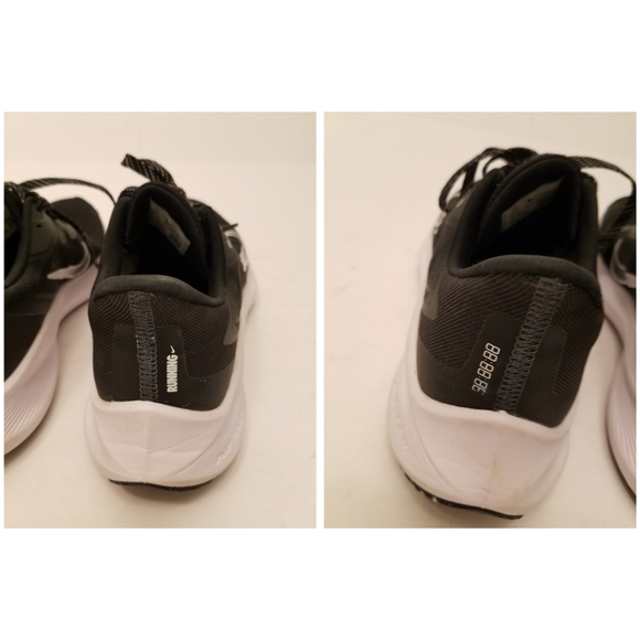 Nike Women's Winflo 7 CJ0302-005 Black White Anthracite Running Sneakers SZ 9.5 - Picture 10 of 16